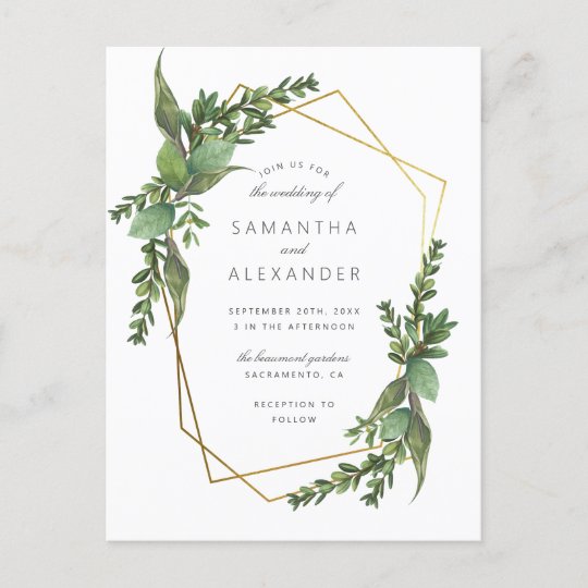 Monstera Leaf Greeting Card - Test Product Card